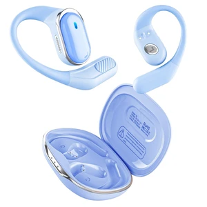 Open Ear Wireless Earbuds Bluetooth Headphones, 80H Playtime Stereo Ear Buds with ENC Noise Cancelling, Fast Charging, IPX7 Waterproof Sports Earphones with Earhook for Running/Workouts (Purple Open Ear Wireless Earbuds Bluetooth Headphones, 80H Playtime Stereo Ear Buds with ENC Noise Cancelling, Fast Charging, IPX7 Waterproof Sports Earphones with Earhook for Running/Workouts (Purple
