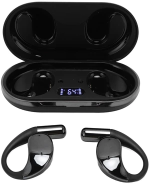Yunseity Open Ear Headphones, Cordless Bluetooth 5.4 Earbuds, Stereo Noise Cancelling Ear Hook Headphone with Charging Case, Wearable Earphones for Running Workouts (Black) Yunseity Open Ear Headphones, Cordless Bluetooth 5.4 Earbuds, Stereo Noise Cancelling Ear Hook Headphone with Charging Case, Wearable Earphones for Running Workouts (Black)