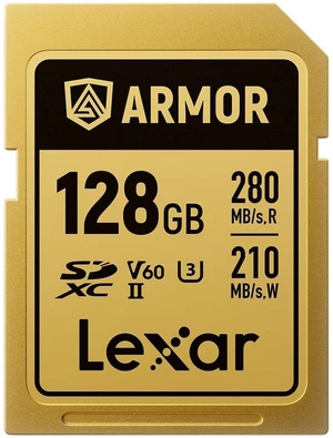 Lexar Armor Gold 128GB SDXC Memory Card Lexar Armor Gold 128GB SDXC Memory Card