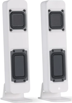 DROP BMR1 V2 Nearfield Monitors Compact Desktop Speakers White DROP BMR1 V2 Nearfield Monitors Compact Desktop Speakers White