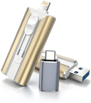 MFI Certified 256GB Flash Drive for iPhone&iPad&Android&Pc, Photo Stick USB Stick Memory Stick Photo/Video Storage Jump Drive Photo Saver External Flash Drive (Available Space: ~244gb),1 Pack,Gold MFI Certified 256GB Flash Drive for iPhone&iPad&Android&Pc, Photo Stick USB Stick Memory Stick Photo/Video Storage Jump Drive Photo Saver External Flash Drive (Available Space: ~244gb),1 Pack,Gold