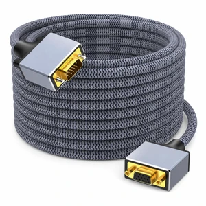 BOPLYBAY 50FT/15M VGA Extension Cable, HD15 Male to Female, 1080P BOPLYBAY 50FT/15M VGA Extension Cable, HD15 Male to Female, 1080P