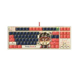 Bloody x Savage Impact AT87 Alpha Optical Switch Keyboard, Boom Style Bloody x Savage Impact AT87 Alpha Optical Switch Keyboard, Boom Style