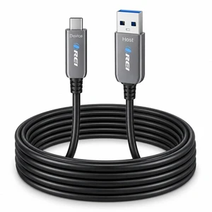 OREI AOC USB 3.2 Gen2 USB-A to USB-C Active Optical Cable 10Gbps 15ft OREI AOC USB 3.2 Gen2 USB-A to USB-C Active Optical Cable 10Gbps 15ft