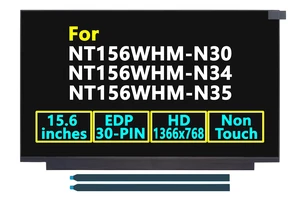 LianBaiKe 15.6" 30-Pin HD 1366x768 LCD Screen Replacement for NT156WHM-N34 NT156WHM-N35 V8.0 NT156WHM-N30 V8.0, Glossy Non-Touch Laptop Display LianBaiKe 15.6" 30-Pin HD 1366x768 LCD Screen Replacement for NT156WHM-N34 NT156WHM-N35 V8.0 NT156WHM-N30 V8.0, Glossy Non-Touch Laptop Display