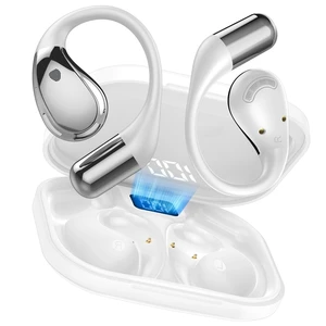 Conyat Bluetooth 6.0 Wireless Earbuds Powerful Sound, 40H Open Ear Earbuds with ENC Mic, Adjustable Ear Hooks/IP7 Waterproof/Ultra-Comfort Satin White Conyat Bluetooth 6.0 Wireless Earbuds Powerful Sound, 40H Open Ear Earbuds with ENC Mic, Adjustable Ear Hooks/IP7 Waterproof/Ultra-Comfort Satin White