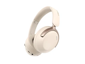 LORELEI QC30 Hybrid Active Noise Cancelling Headphones, 60H Playtime, Built-in Mic, Wireless Over Ear Headsets with Case,Bluetooth 5.4,Deep Bass Comfort Fit Soft-Earpads Fast Charging Beige Whi LORELEI QC30 Hybrid Active Noise Cancelling Headphones, 60H Playtime, Built-in Mic, Wireless Over Ear Headsets with Case,Bluetooth 5.4,Deep Bass Comfort Fit Soft-Earpads Fast Charging Beige Whi