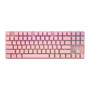 Cherry MX 8.2 TKL Wireless, Tenkeyless Mechanical Gaming Keyboard, Bluetooth, 2.4 GHz & Wired Mode, Multi-Device, Rechargeable, MX2A Brown Switches, Pink Cherry MX 8.2 TKL Wireless, Tenkeyless Mechanical Gaming Keyboard, Bluetooth, 2.4 GHz & Wired Mode, Multi-Device, Rechargeable, MX2A Brown Switches, Pink