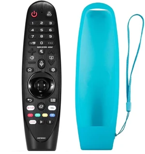 Replacement for LG Magic Voice Remote Control for 2017-2022 Smart TV, MR22GA MR21GA MR20GA MR19BA AKB75855501 Magic Remote with Voice and Pointer Function (LG20 Remote+Blue case) Replacement for LG Magic Voice Remote Control for 2017-2022 Smart TV, MR22GA MR21GA MR20GA MR19BA AKB75855501 Magic Remote with Voice and Pointer Function (LG20 Remote+Blue case)