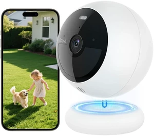 Noorio 2K Security Cameras Wireless Outdoor Magnetic, Color Night Vision Noorio 2K Security Cameras Wireless Outdoor Magnetic, Color Night Vision