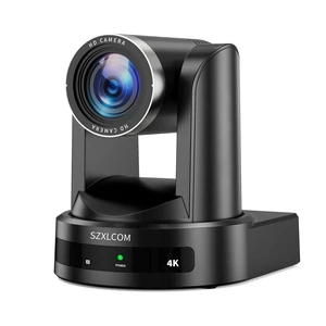 SZXLCOM 4K PTZ Camera with AI Auto Tracking, 20X Optical Zoom, HDMI USB 3.0 LAN PoE, Supports TF Card Recording, Conference Camera for Church, Education, Meetings and Live Streaming SZXLCOM 4K PTZ Camera with AI Auto Tracking, 20X Optical Zoom, HDMI USB 3.0 LAN PoE, Supports TF Card Recording, Conference Camera for Church, Education, Meetings and Live Streaming