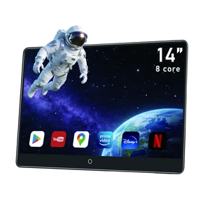 14 inch 4K Android Car TV Headrest Monitor for Cars Back seat Rear Entertainment System, Support Wireless Phone Link Touch Screen,with WiFi/Bluetooth/HDMI/USB/Video Player 4G+64G 8core (1PCs) 14 inch 4K Android Car TV Headrest Monitor for Cars Back seat Rear Entertainment System, Support Wireless Phone Link Touch Screen,with WiFi/Bluetooth/HDMI/USB/Video Player 4G+64G 8core (1PCs)