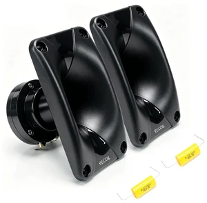 RECOIL HT25-8P Horn Driver Tweeter 100W Max Power Audio Capacitor Car Pair RECOIL HT25-8P Horn Driver Tweeter 100W Max Power Audio Capacitor Car Pair