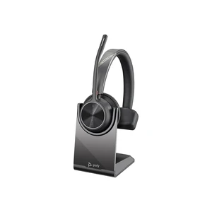 Poly - Voyager 4310 UC Wireless Headset + Charge Stand (Plantronics) - Single-Ear Headset w/Mic - Connect to PC/Mac via USB-C Bluetooth Adapter, Cell Phone via Bluetooth -Works with Teams, Zoom Poly - Voyager 4310 UC Wireless Headset + Charge Stand (Plantronics) - Single-Ear Headset w/Mic - Connect to PC/Mac via USB-C Bluetooth Adapter, Cell Phone via Bluetooth -Works with Teams, Zoom