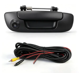 Tailgate Latch Door Handle Backup Camera, Rear View Reverse Night Vision Camera IP68 Waterproof, Compatible with 2002-2009 Dodge Ram 1500 2500 3500, OEM Replacement Part # 55276237AA Tailgate Latch Door Handle Backup Camera, Rear View Reverse Night Vision Camera IP68 Waterproof, Compatible with 2002-2009 Dodge Ram 1500 2500 3500, OEM Replacement Part # 55276237AA
