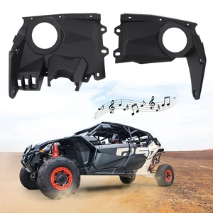 CUSAUTV Front Dash Speaker Pods Compatible with Can Am Maverick X3 CUSAUTV Front Dash Speaker Pods Compatible with Can Am Maverick X3