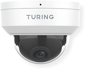 Turing TP-MFD8M28 SMART 8MP IR Dome IP Camera, White; 2.8mm Lens; Face/Human/Vehicle AI SMART Series NVR, Bridge, and Cloud; IP67, IK10, WDR, PoE; Indoor/Outdoor Use; Tampering Alert Turing TP-MFD8M28 SMART 8MP IR Dome IP Camera, White; 2.8mm Lens; Face/Human/Vehicle AI SMART Series NVR, Bridge, and Cloud; IP67, IK10, WDR, PoE; Indoor/Outdoor Use; Tampering Alert