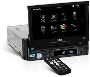 BOSS Audio Systems BV9968MB Car Stereo, Bluetooth, AM/FM, Single DIN BOSS Audio Systems BV9968MB Car Stereo, Bluetooth, AM/FM, Single DIN