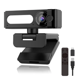 Sameuo 2K Webcam for PC, Dual AI Noise-Cancelling Mics Autofocus, Auto Light Correction,120 FOV,Privacy Cover,Plug and Play Computer Camera for Microsoft Teams/Zoom/Skype,Black Sameuo 2K Webcam for PC, Dual AI Noise-Cancelling Mics Autofocus, Auto Light Correction,120 FOV,Privacy Cover,Plug and Play Computer Camera for Microsoft Teams/Zoom/Skype,Black