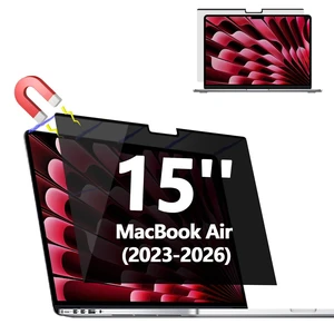 Magnetic Privacy Screen Protector for MacBook Air 15'' (2023-2026, M2-M5) Magnetic Privacy Screen Protector for MacBook Air 15'' (2023-2026, M2-M5)