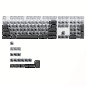 Jelly Grey Keycaps HOA Profile for 60% 75% Fullsize Mechanical Keyboard Jelly Grey Keycaps HOA Profile for 60% 75% Fullsize Mechanical Keyboard