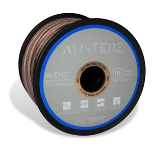 AUSTERE III Series Speaker Cable 50ft Oxygen Free Copper High Flex 14-Gauge AUSTERE III Series Speaker Cable 50ft Oxygen Free Copper High Flex 14-Gauge