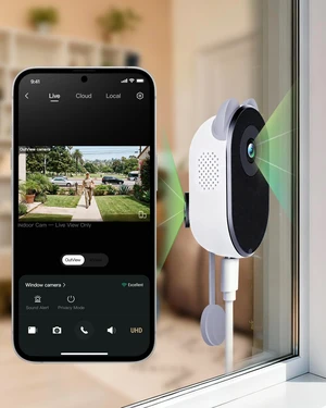 BOTSLAB Dual-Lens 4MP Window Camera for Home Security, No Drill, Anti-Glare BOTSLAB Dual-Lens 4MP Window Camera for Home Security, No Drill, Anti-Glare