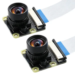 2PCS 120fps Monochrome Global Shutter Camera Module, 1MP OV9281 Sensor with 120 Wide-Angle Lens, Compatible with Raspberry Pi 5 / 4B / 3B+ / 3B / Zero 2PCS 120fps Monochrome Global Shutter Camera Module, 1MP OV9281 Sensor with 120 Wide-Angle Lens, Compatible with Raspberry Pi 5 / 4B / 3B+ / 3B / Zero