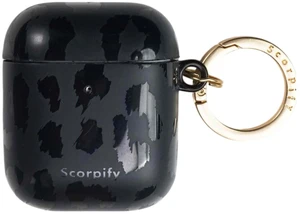 SCORPIFY for AirPods Case 1 & 2 (1st & 2nd Generation, 2016/2019) with Keychain, Compatible with Apple AirPod 1 & 2, Cute Protective Hard Shell Cover, Earbuds Case for Women - Black Leopard SCORPIFY for AirPods Case 1 & 2 (1st & 2nd Generation, 2016/2019) with Keychain, Compatible with Apple AirPod 1 & 2, Cute Protective Hard Shell Cover, Earbuds Case for Women - Black Leopard