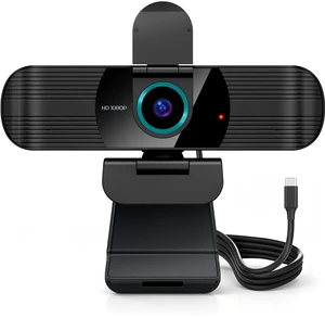 RUWBY Pro HD 1080p/30fps Webcam, External USB-C Web Camera for PC/Laptop RUWBY Pro HD 1080p/30fps Webcam, External USB-C Web Camera for PC/Laptop