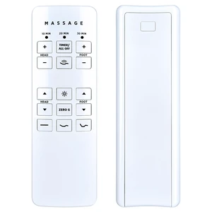 Remote Replacement for Ergomotion E6+ Adjustable Bed, Silver Version Remote Replacement for Ergomotion E6+ Adjustable Bed, Silver Version