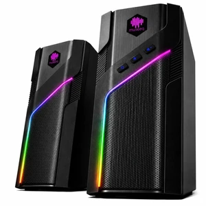 museeq W-206RE Computer Speakers for Desktop PC, Bluetooth RGB Lights museeq W-206RE Computer Speakers for Desktop PC, Bluetooth RGB Lights