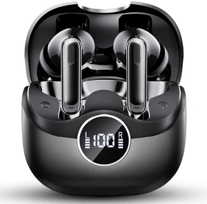 Adaptive Hybrid Active Noise Canceling 2026 Wireless Earbuds, 6 Mics ENC Clear Call Ear Buds, Hi-Res Audio Deep Bass Bluetooth 5.4 Headphones, 40H Playtime, Wireless Charging, LED, USB-C Adaptive Hybrid Active Noise Canceling 2026 Wireless Earbuds, 6 Mics ENC Clear Call Ear Buds, Hi-Res Audio Deep Bass Bluetooth 5.4 Headphones, 40H Playtime, Wireless Charging, LED, USB-C