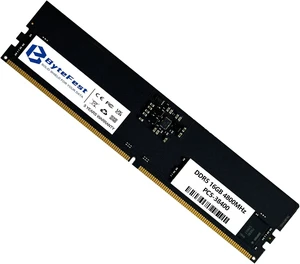 ByteFest DDR5 RAM 16GB 4800MHz PC5-38400 CL40 UDIMM 1.1V 288 Pin Compatible Desktop Computer Upgrade Memory Module RAM ByteFest DDR5 RAM 16GB 4800MHz PC5-38400 CL40 UDIMM 1.1V 288 Pin Compatible Desktop Computer Upgrade Memory Module RAM