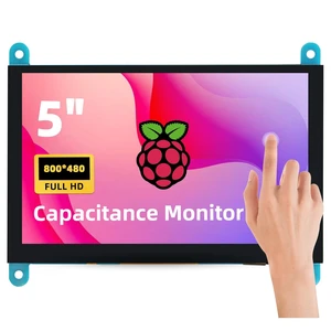 iPistBit 5'' Raspberry Pi Monitor, Capacitive Touchscreen Monitor 800x480 HDMI IPS Screen for Raspberry Pi 5 4 3 2 Zero BB, Driver-Free iPistBit 5'' Raspberry Pi Monitor, Capacitive Touchscreen Monitor 800x480 HDMI IPS Screen for Raspberry Pi 5 4 3 2 Zero BB, Driver-Free