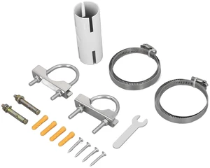 Adjustable Stainless Steel J Pole Mount Bracket Adjustable Stainless Steel J Pole Mount Bracket
