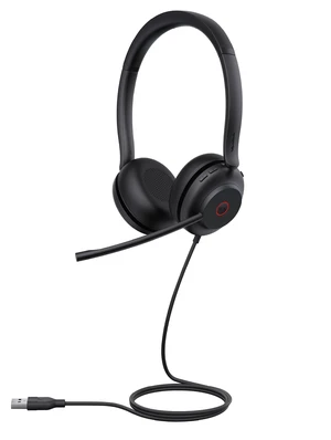 Yealink 1308134 UH35 Dual Teams USB Wired Headset Black Yealink 1308134 UH35 Dual Teams USB Wired Headset Black
