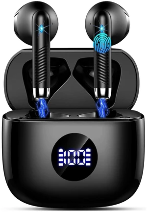Wireless Earbuds, Bluetooth 5.4 Ear Buds, 32 EQs via App, 6D Bass Stereo Wireless Earbuds, Bluetooth 5.4 Ear Buds, 32 EQs via App, 6D Bass Stereo