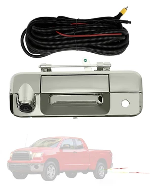 Tailgate Handle Backup Camera Kit, Compatible with 2007-2013 Toyota Tundra Tailgate Handle Backup Camera Kit, Compatible with 2007-2013 Toyota Tundra