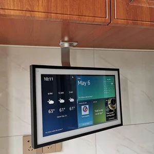 ATOPCAENRT Versatile Under-Cabinet Mount for Echo Show 15 - Save Space and Customize Viewing Angles Silver 026-02 SX ATOPCAENRT Versatile Under-Cabinet Mount for Echo Show 15 - Save Space and Customize Viewing Angles Silver 026-02 SX