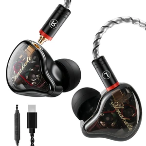 DEMAKE in Ear Monitor with Detachable Silver-Plated Type-C Cable DEMAKE in Ear Monitor with Detachable Silver-Plated Type-C Cable