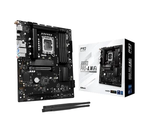 ASRock B860 Pro A WiFi 6E Intel Core Ultra DDR5 8666 MHz 256GB M.2 LGA1851 ATX Motherboard BIOS Flashback SATA3 6.0 Gb/s PCIe 5.0 ASRock B860 Pro A WiFi 6E Intel Core Ultra DDR5 8666 MHz 256GB M.2 LGA1851 ATX Motherboard BIOS Flashback SATA3 6.0 Gb/s PCIe 5.0