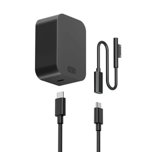 10ft Charger for Microsoft Surface Pro 11, 10, 9, 8, 7+, 7, X, 6, 5, 4, 3, 65W Power Adapter for Windows Surface Laptop 7/6/5/4/3/2/1, Go Tablet, Book 3/2/1, 10ft USB-C Cable, Original Quality 10ft Charger for Microsoft Surface Pro 11, 10, 9, 8, 7+, 7, X, 6, 5, 4, 3, 65W Power Adapter for Windows Surface Laptop 7/6/5/4/3/2/1, Go Tablet, Book 3/2/1, 10ft USB-C Cable, Original Quality