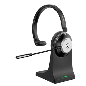 Wireless Headset with Mic, Bluetooth Headset with Noise Cancelling Mic Wireless Headset with Mic, Bluetooth Headset with Noise Cancelling Mic