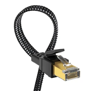 Orbram Cat8 Ethernet Cable 200FT, High Speed Braided 40Gbps 2000MHz Network Orbram Cat8 Ethernet Cable 200FT, High Speed Braided 40Gbps 2000MHz Network