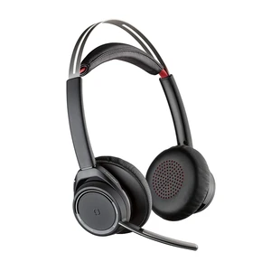 Plantronics - Voyager Focus UC (Poly) - Bluetooth Dual-Ear (Stereo) Headset with Boom Mic - USB-A Compatible with PC and/or Mac - Active Noise Canceling - Works with Teams (Certified), Zoom & more Plantronics - Voyager Focus UC (Poly) - Bluetooth Dual-Ear (Stereo) Headset with Boom Mic - USB-A Compatible with PC and/or Mac - Active Noise Canceling - Works with Teams (Certified), Zoom & more