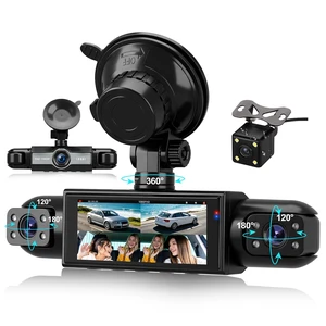 4 Channel 360 Dash Cam Front Rear Left and Right, 1080P FHD Car Camera 4 Channel 360 Dash Cam Front Rear Left and Right, 1080P FHD Car Camera
