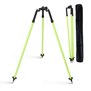 MOETER Survey Pole Tripod Aluminum with Thumb Release, 5/8"-11 Thread MOETER Survey Pole Tripod Aluminum with Thumb Release, 5/8"-11 Thread