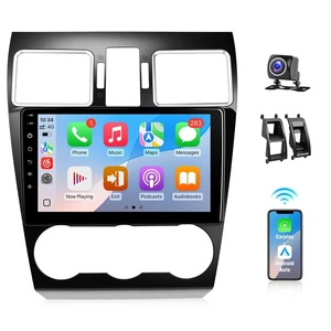 Leadfan Car Stereo Radio for Subaru Forester Impreza WRX 2015 2016 2017 2018 2019 2020 2021 with Wireless Carplay Android Auto, 9" Screen for Subaru Car Radio, GPS BT FM EQ Backup Camera SWC (M Leadfan Car Stereo Radio for Subaru Forester Impreza WRX 2015 2016 2017 2018 2019 2020 2021 with Wireless Carplay Android Auto, 9" Screen for Subaru Car Radio, GPS BT FM EQ Backup Camera SWC (M