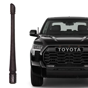 7-Inch Short Antenna Replacement Compatible with Toyota Tundra 2000+ & Toyota Tacoma 1995+ ^^ Flexible Rubber Car Wash Proof Antenna with Internal Copper Coil 7-Inch Short Antenna Replacement Compatible with Toyota Tundra 2000+ & Toyota Tacoma 1995+ ^^ Flexible Rubber Car Wash Proof Antenna with Internal Copper Coil